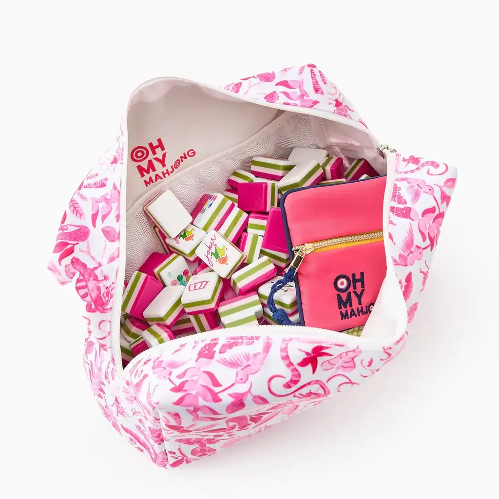 Amazon Pink Tile Storage Bag x Catherine Cartie Collab