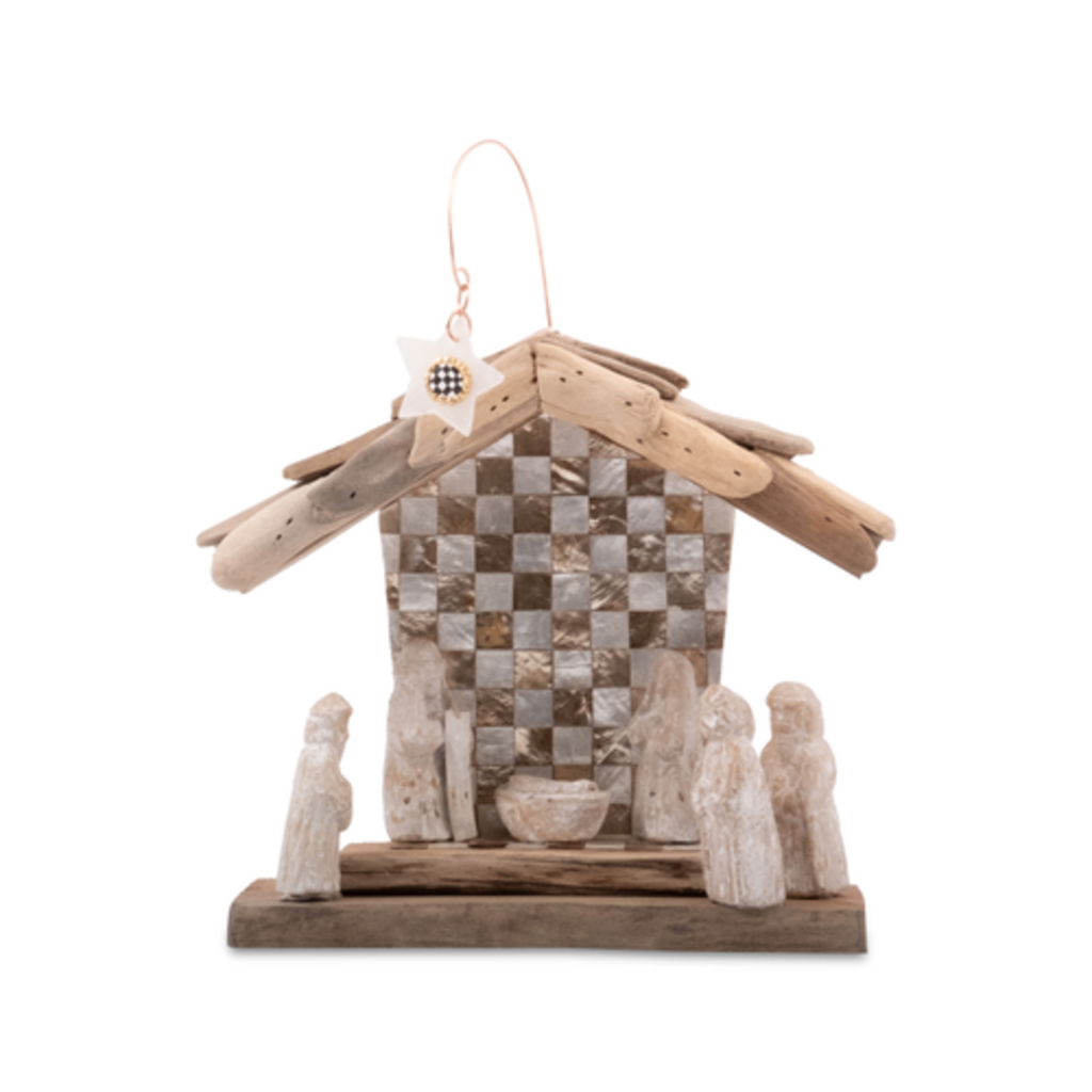 Mackenzie-Childs natural noel nativity