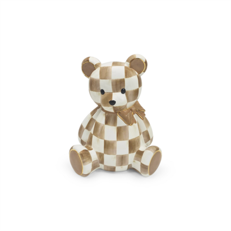 Mackenzie-Childs mocha bear bank