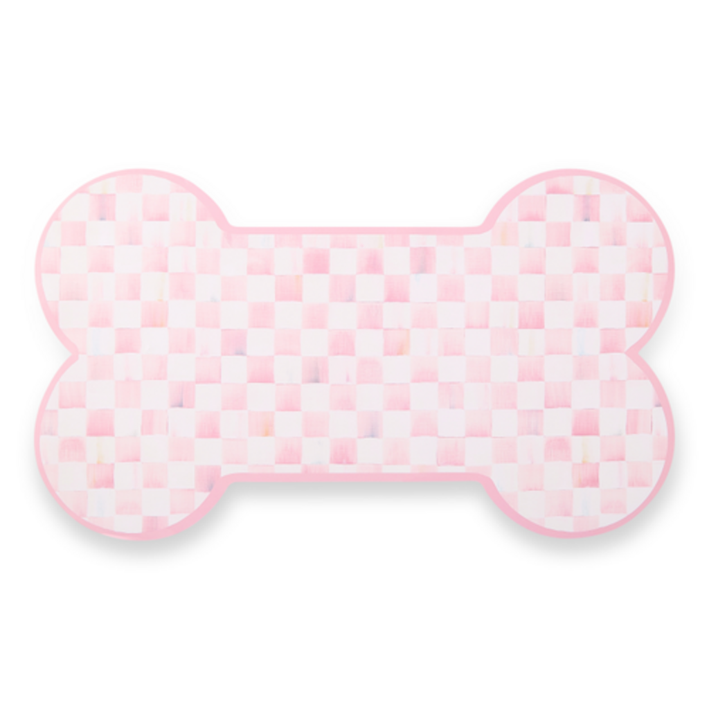 Mackenzie-Childs rosy check pup placemat