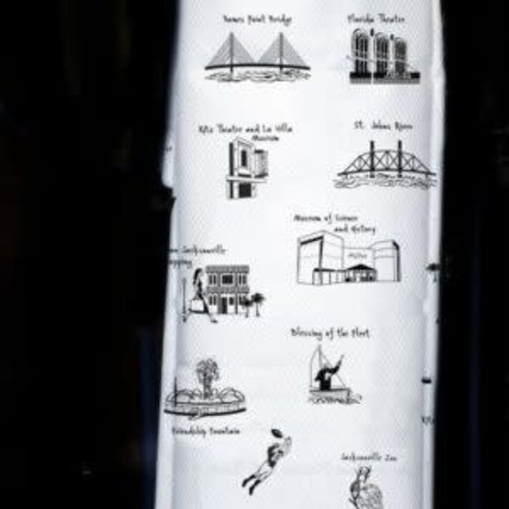 The Dish Jacksonville Tea Towel