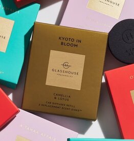 Glasshouse Fragrances Car Diffuser Refill - KYOTO IN BLOOM
