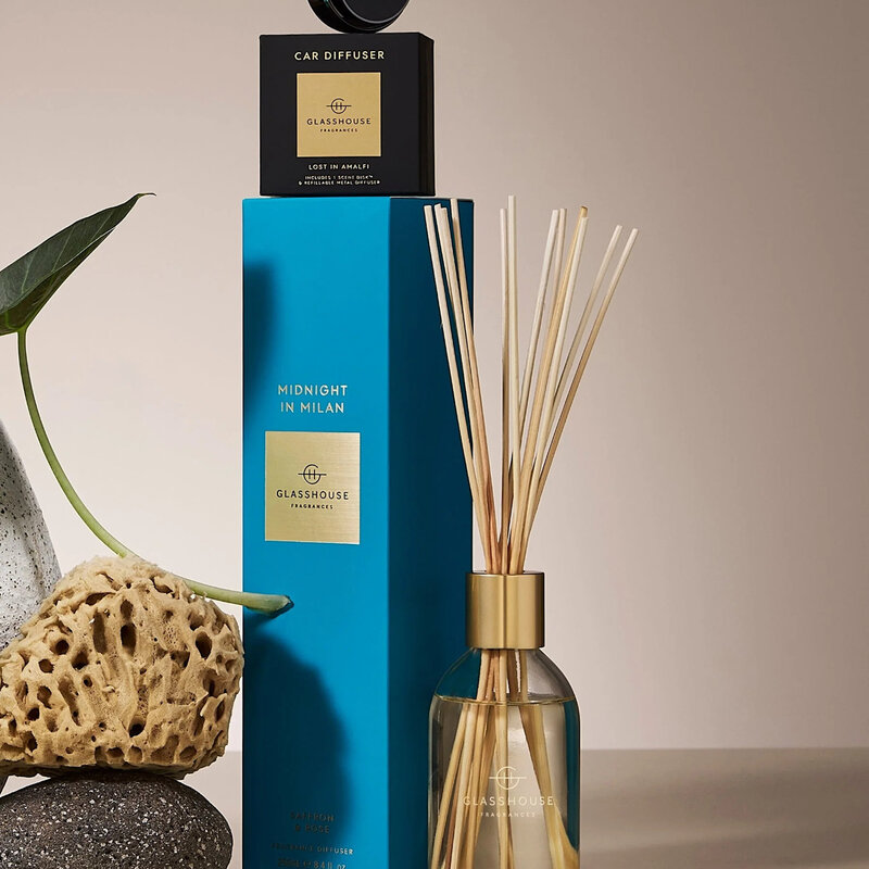 Glasshouse Fragrances 8.4 fl.oz. Diffuser - THE HAMPTONS