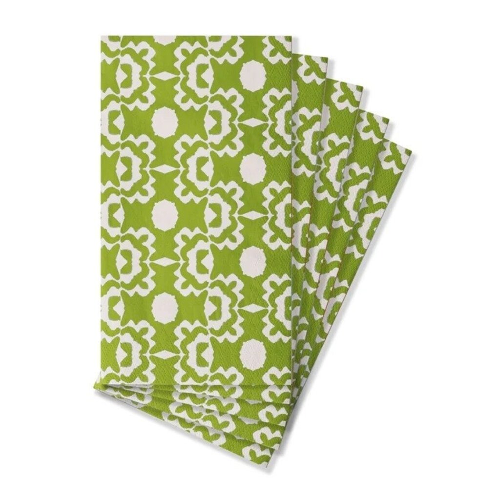 Aspen Green Paper Guest Towels