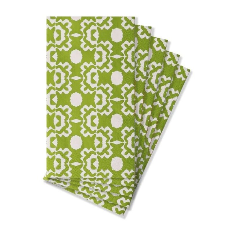 Aspen Green Paper Guest Towels