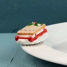 nora fleming ho ho whoa! (vintage sled)