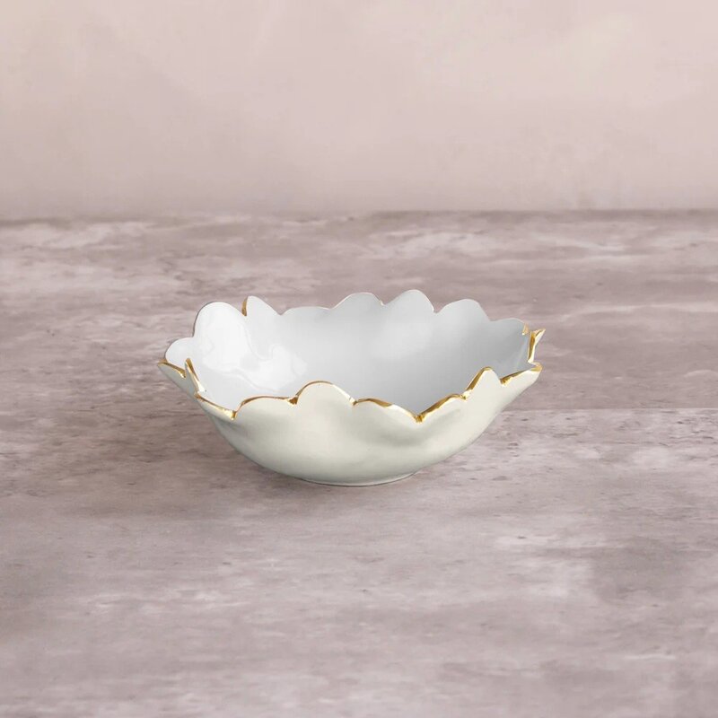 Beatriz Ball ENCANTO Colette Mini Round Bowl (Cream and White)