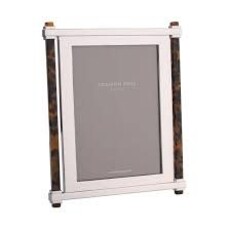Addison Ross Tortoise Shell & Silver Pillar Frame 5 x 7 in