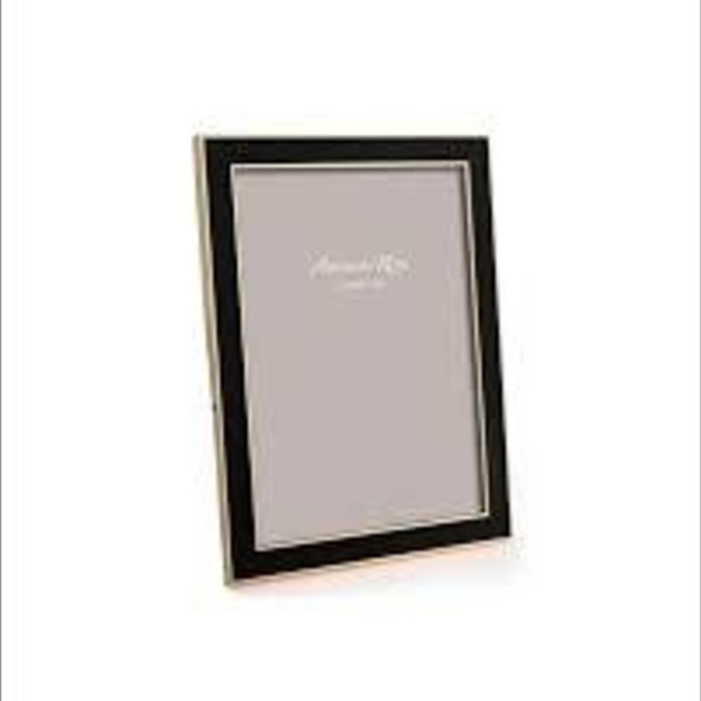 Addison Ross Black Enamel & Gold Frame 4x6
