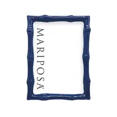 Mariposa Bamboo  Blue 5x7 Frame