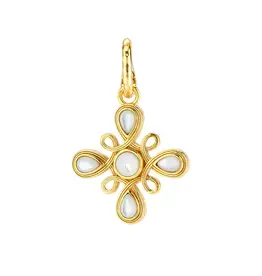 CAPUCINE DE WULF Monique Gem Charm/Pendant - MOP
