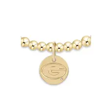 enewton ECOLLEGIATE EXTENDS CLASSIC GOLD 3MM BRACELET - UGA DISC