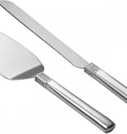 Waterford Lismore Diamond Silver Bridal Knife/Server