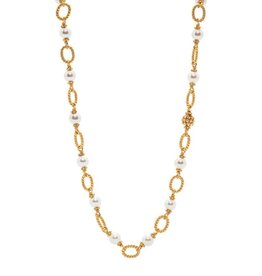 CAPUCINE DE WULF Berry and Bead Chain, 24 Pearl