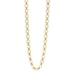 CAPUCINE DE WULF Cleopatra Small Link Necklace, Gold