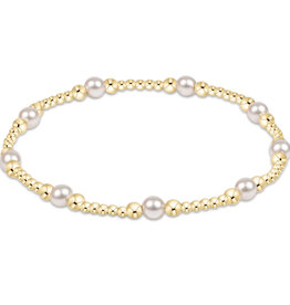 ENewton Design PURPOSE PEARL 4MM GOLD BRACELET