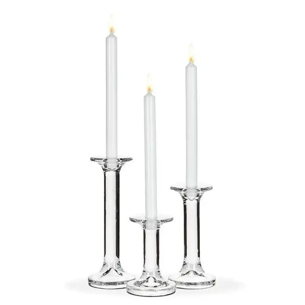 Lg Simple Pillar/Taper Holder-9.5"H