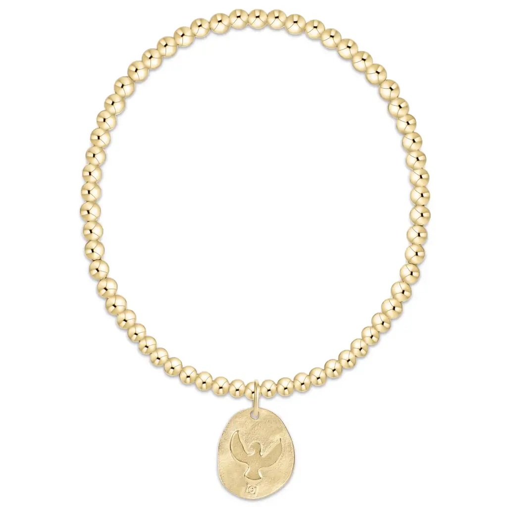 enewton Classic Gold 3mm Bracelet - Inspire America Gold Disk