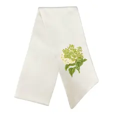 Hydrangea Wreath Sash - Limelight