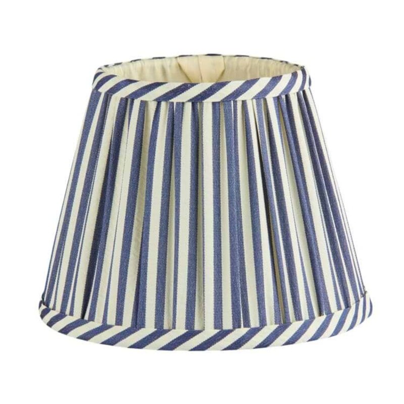 Navy Striped Lampshade - 6"