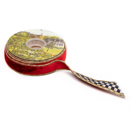 Mackenzie-Childs christmas magic 1" ribbon