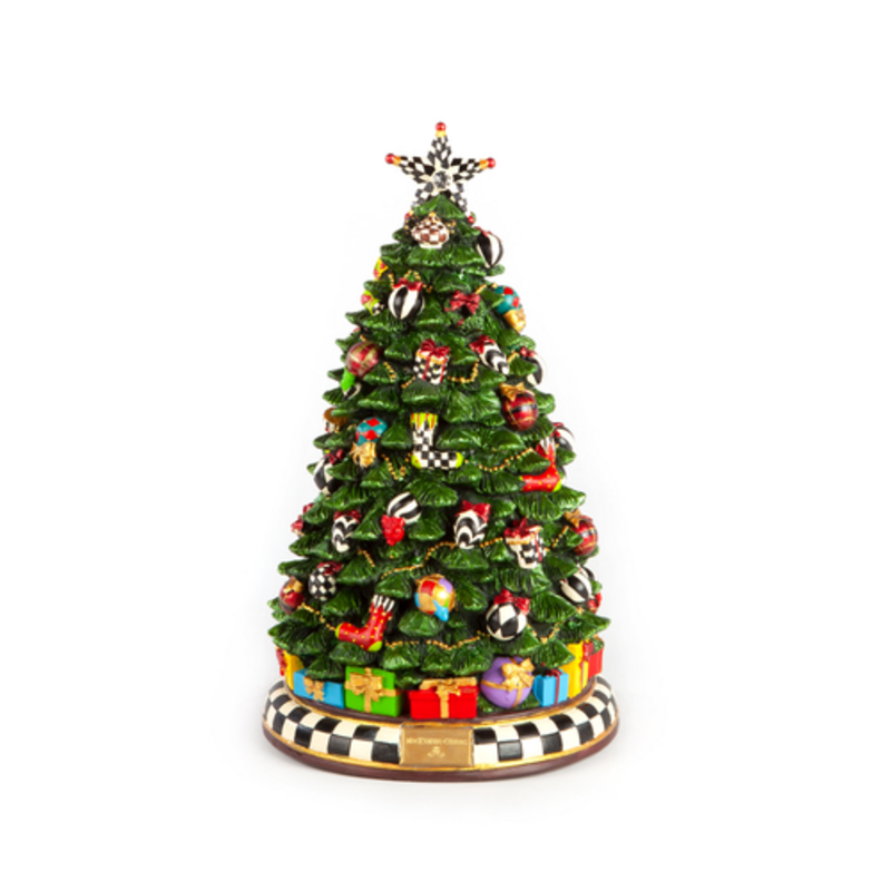 Mackenzie-Childs christmas carol tree