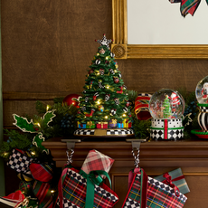 Mackenzie-Childs christmas carol tree