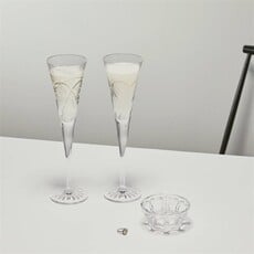 Waterford Celebrations Toast Flute Love Romance , Pair