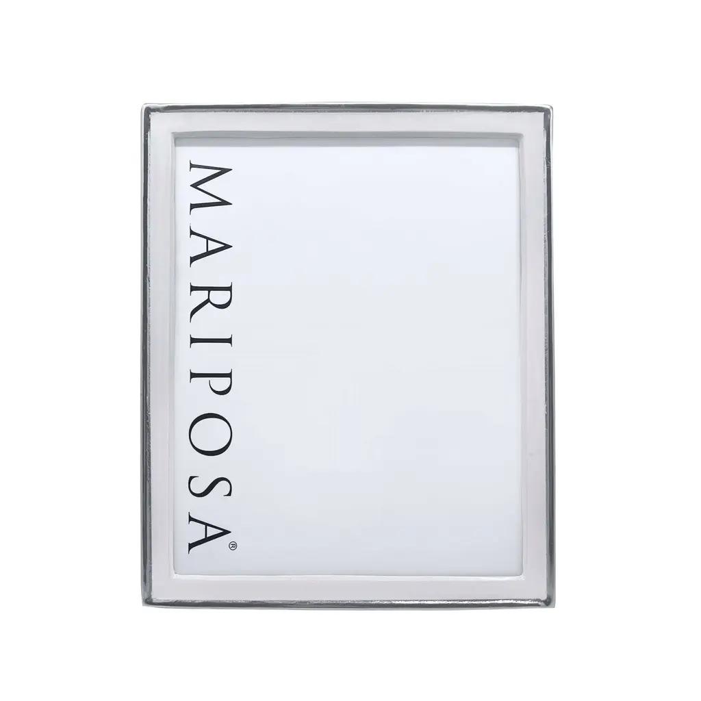 Mariposa Signature White 8x10 Frame