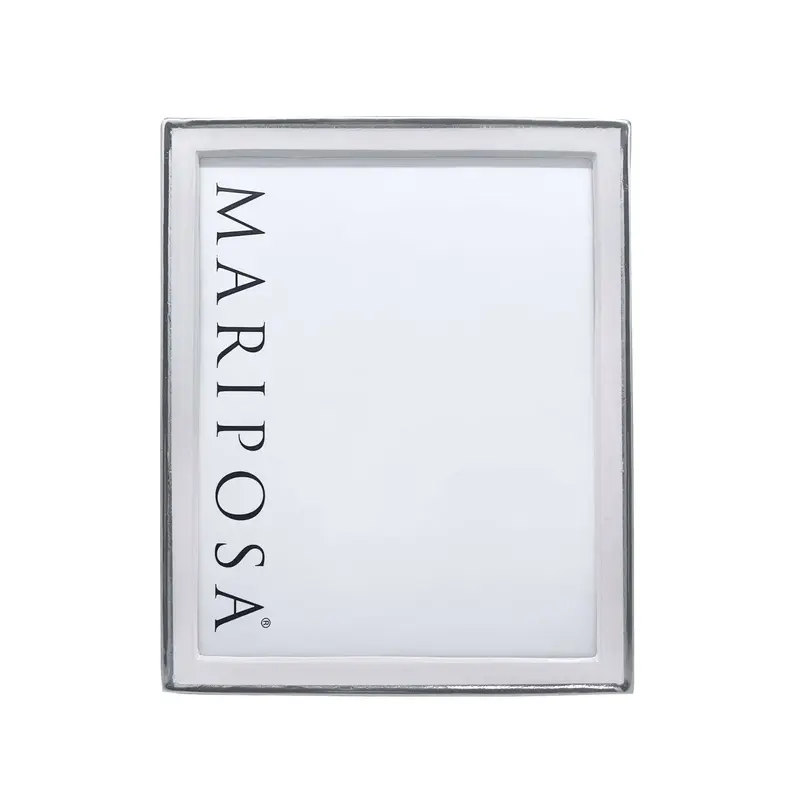 Mariposa Signature White 8x10 Frame