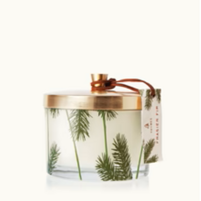 Thymes Frasier Fir Poured Candle Pine Needle 3-Wick
