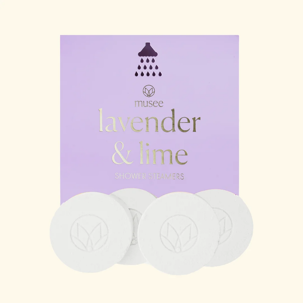 Musee Lavender & Lime Shower Steamers