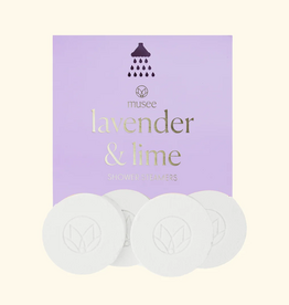 Musee Lavender & Lime Shower Steamers