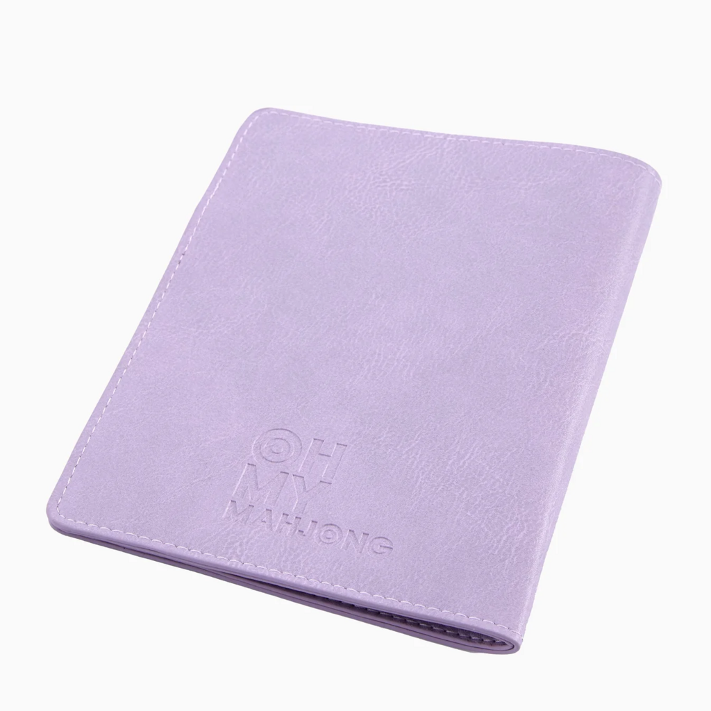 Lavender Mahjong Card Folio