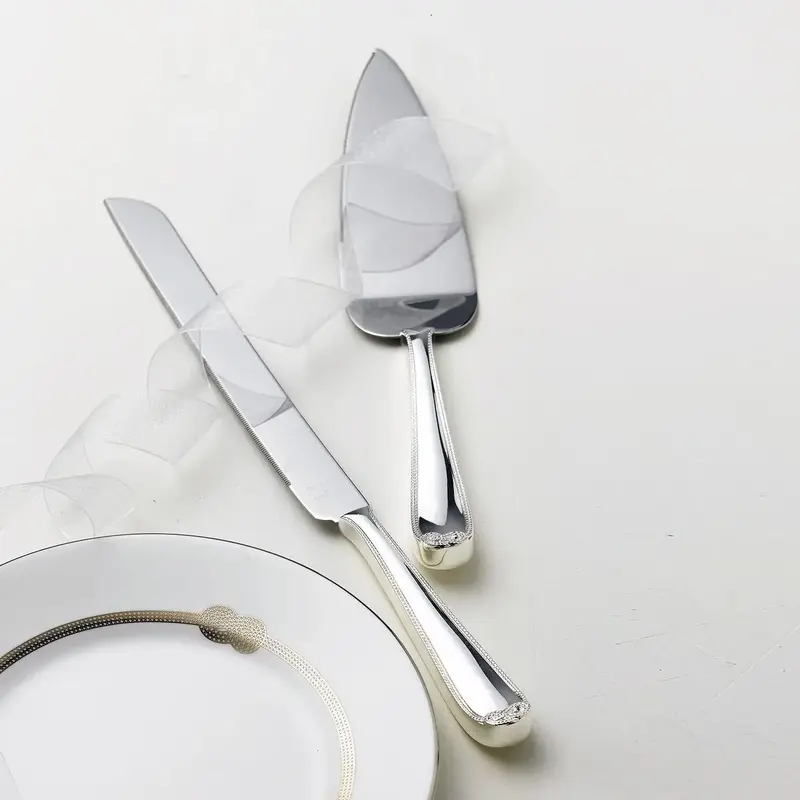 Vera Wang Infinity Cake Knife and Cake Server