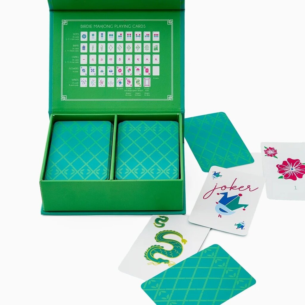 Birdie Mahjong Playing Cards