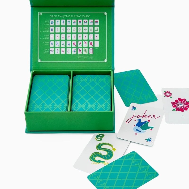 Birdie Mahjong Playing Cards