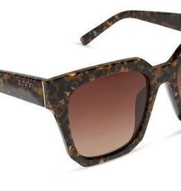 ariana glitter tortoise + brown grad. pol