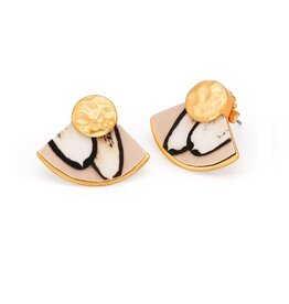 Brackish Proud Land Stud Earring