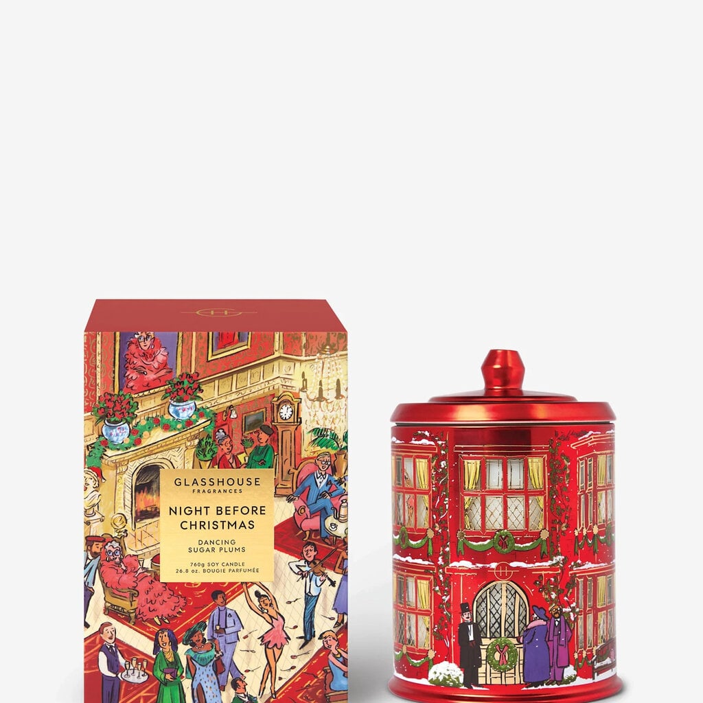 Glasshouse Fragrances 13.4 oz. Candle - Night Before Christmas