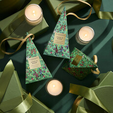 Glasshouse Fragrances 1.06 oz. Christmas Bauble Candle - Kyoto In Bloom