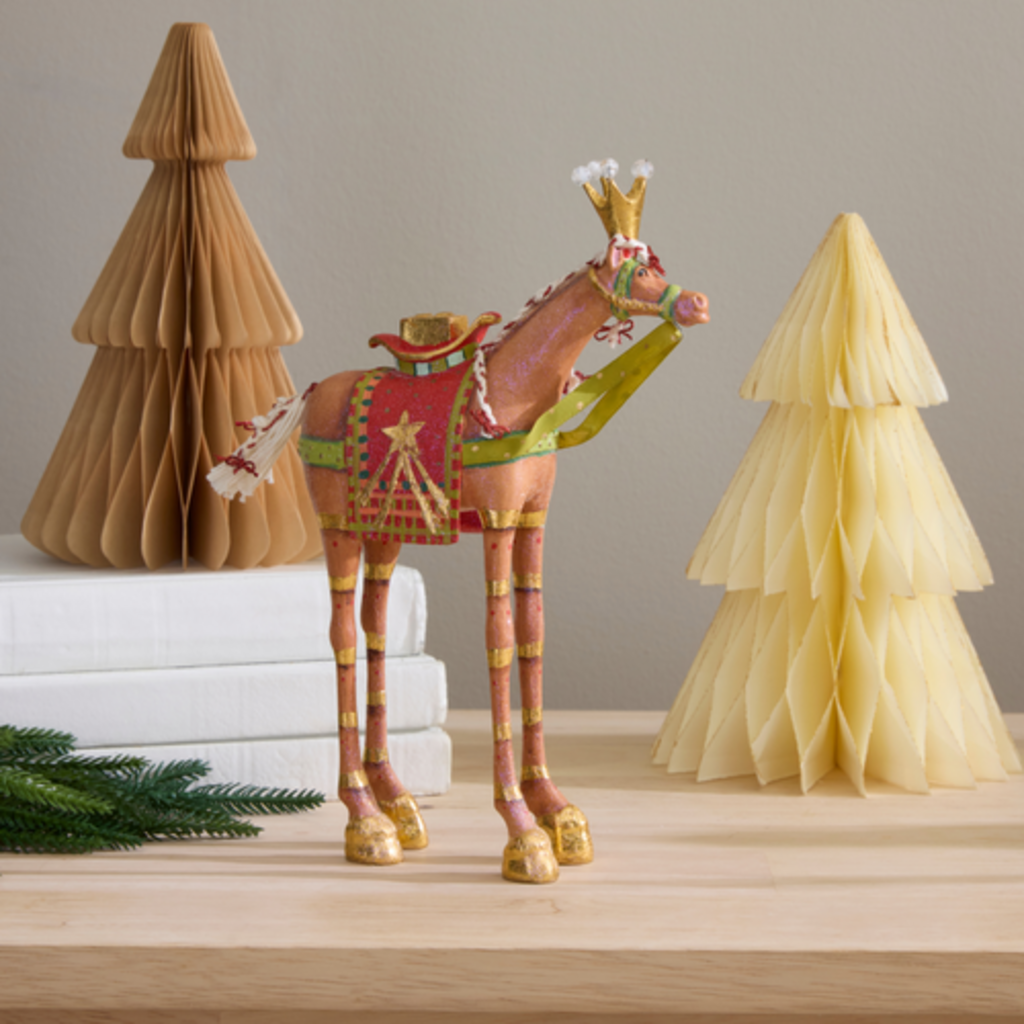 Mackenzie-Childs patience brewster nativity golda the horse figure