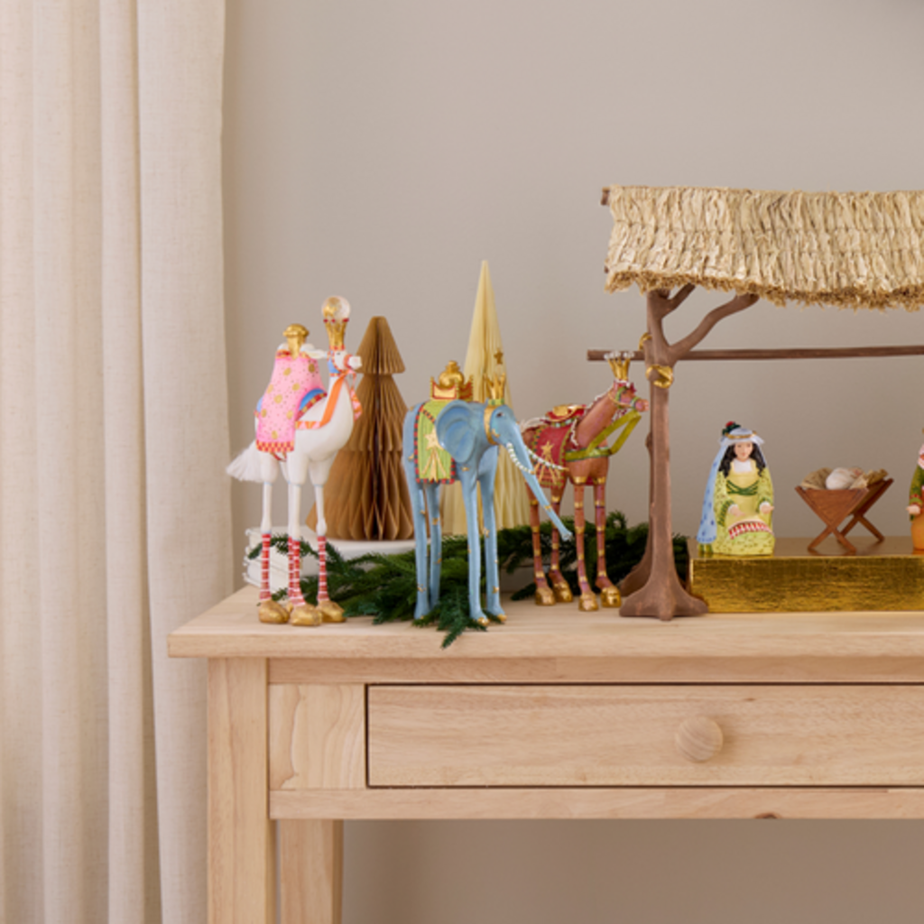 Mackenzie-Childs patience brewster nativity golda the horse figure