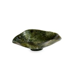 Beatriz Ball Malachite Small Oval Bowl, Green