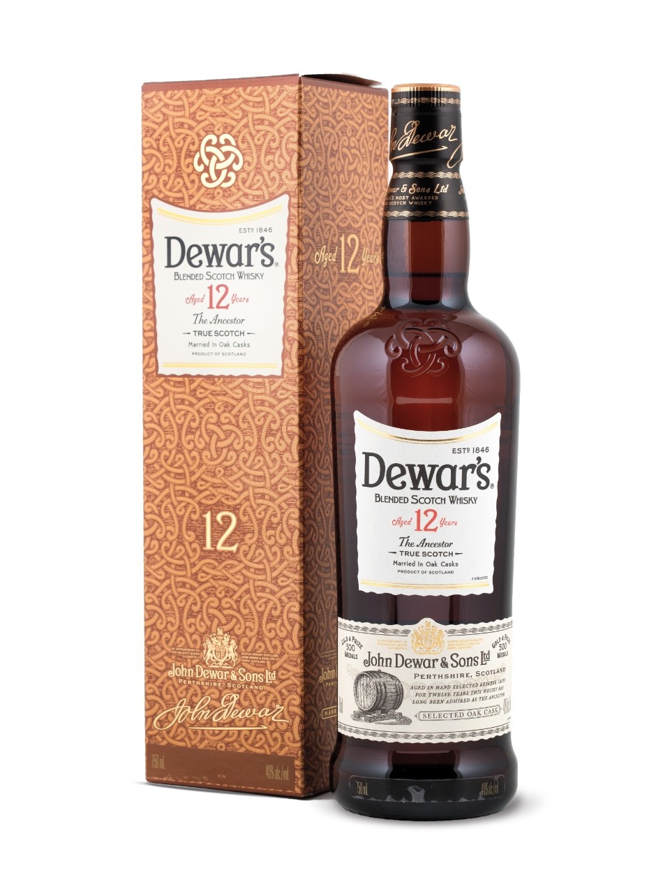DEWARS 12YRS 750ML - Liquor Mart