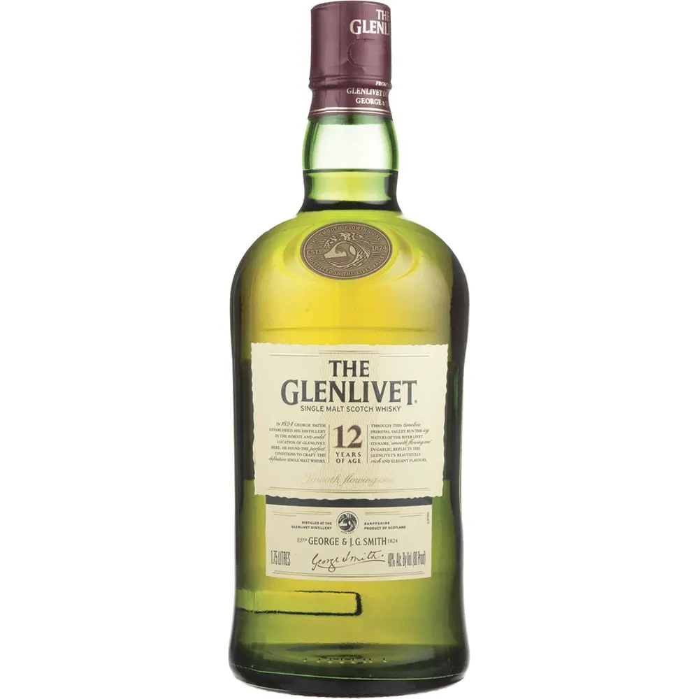 GLENLIVET SCO SM 12YR 1.75L - Liquor Mart