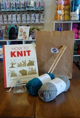 Close-Knit Yarn Cooperative Learn to Knit Kit
