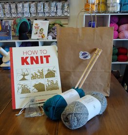 Close-Knit Yarn Cooperative Learn to Knit Kit