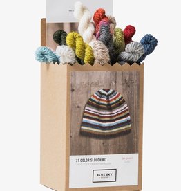 Blue Sky Fibers 21-Color Slouch Hat Kit (BSF)