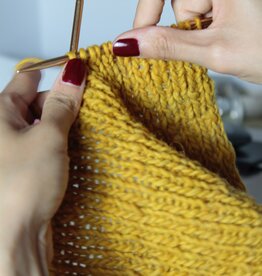 Close-Knit Yarn Cooperative Learn to Knit Class 4/28